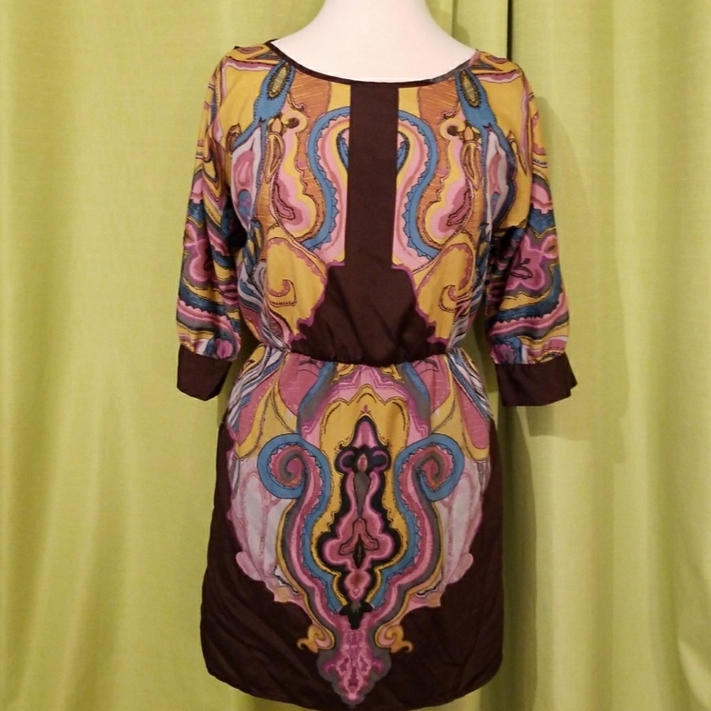 Bohemian Cold Shoulder Dress